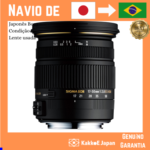 Lente de zoom padrão Sigma SIGMA 17-50mm F2.8 EX DC OS HSM APS-C