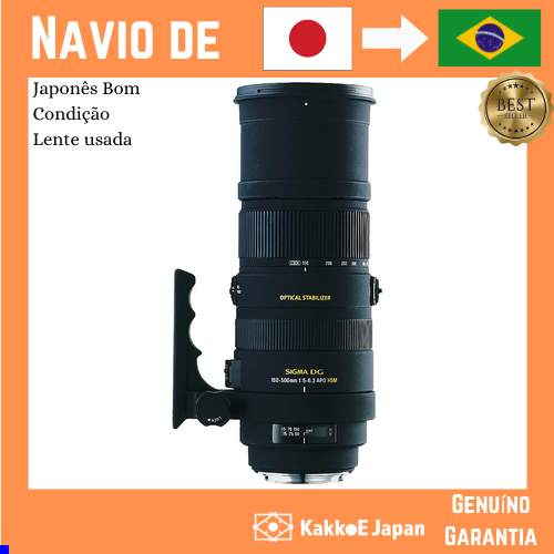 Lente Zoom Super Telefoto Sigma SIGMA APO 150-500mm F5-6.3 DG OS