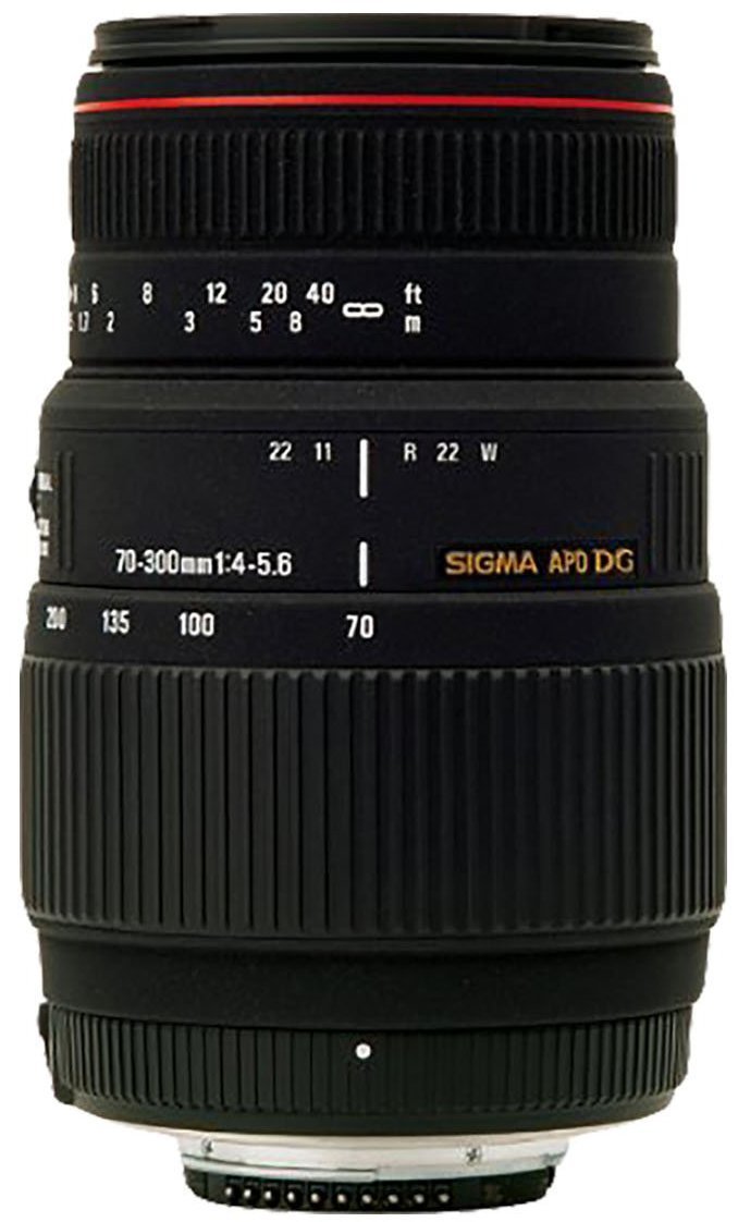 Lente zoom telefoto Sigma SIGMA APO 70-300mm F4-5.6 DG MACRO para