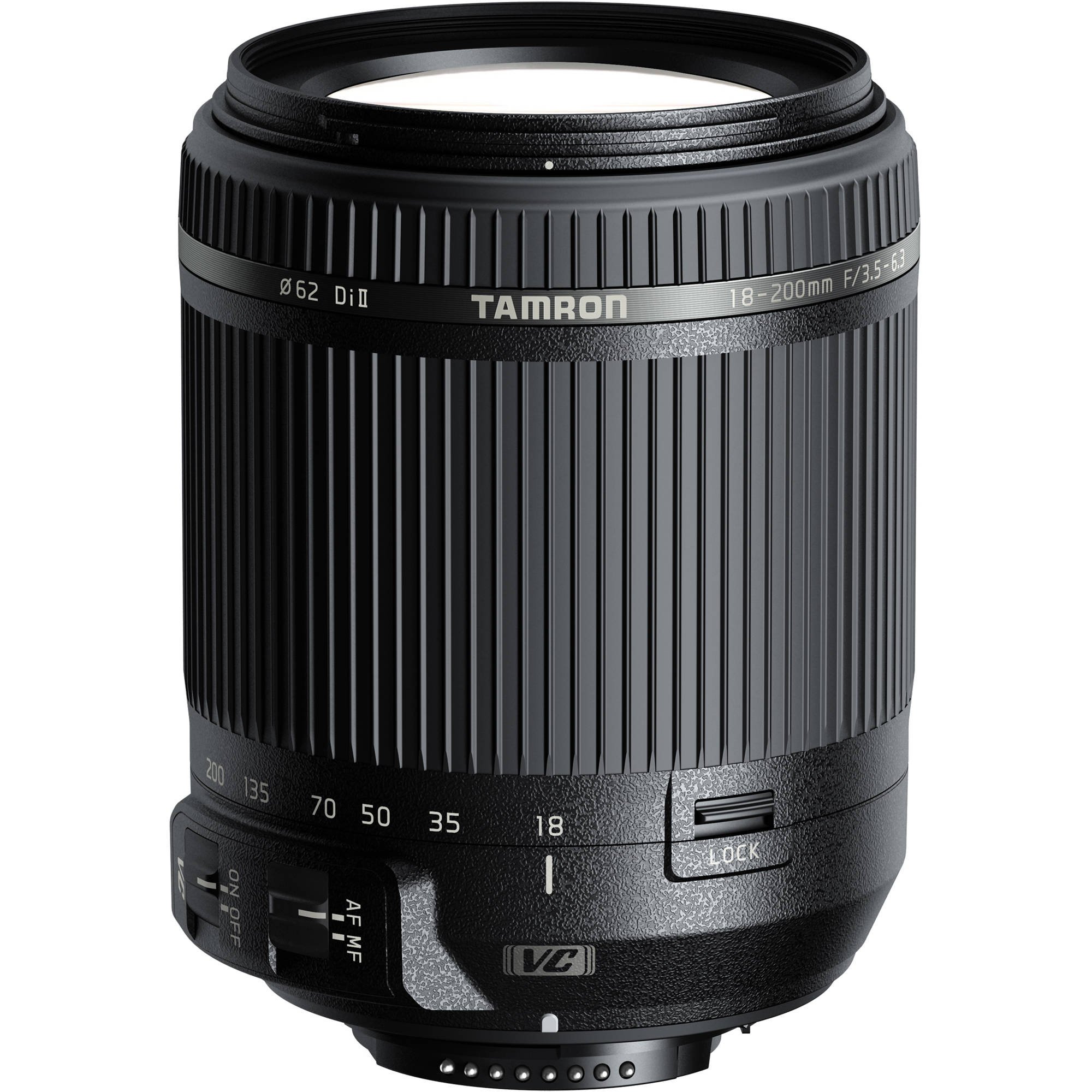 Lente Zoom de alta ampliação TAMRON 18-200mm F3.5-6.3 DiII VC para