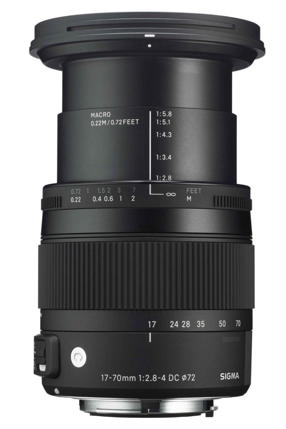 SIGMA 17-70mm F2.8-4 DC MACRO OS HSM | Contemporâneo C013