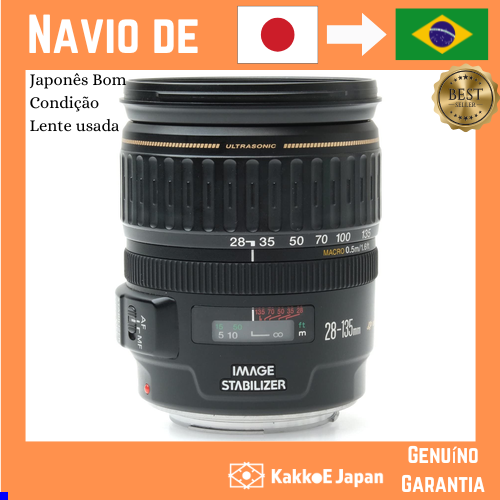 Compatível com a objetiva de zoom padrão Canon EF28-135mm F3.5-5.6