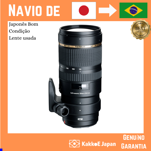 Lente usada no Japão] Lente zoom telefoto de grande abertura