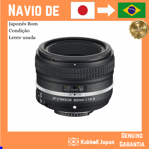 Lente Nikon Prime AF-S NIKKOR 50mm f/1.8G (Edição Especial
