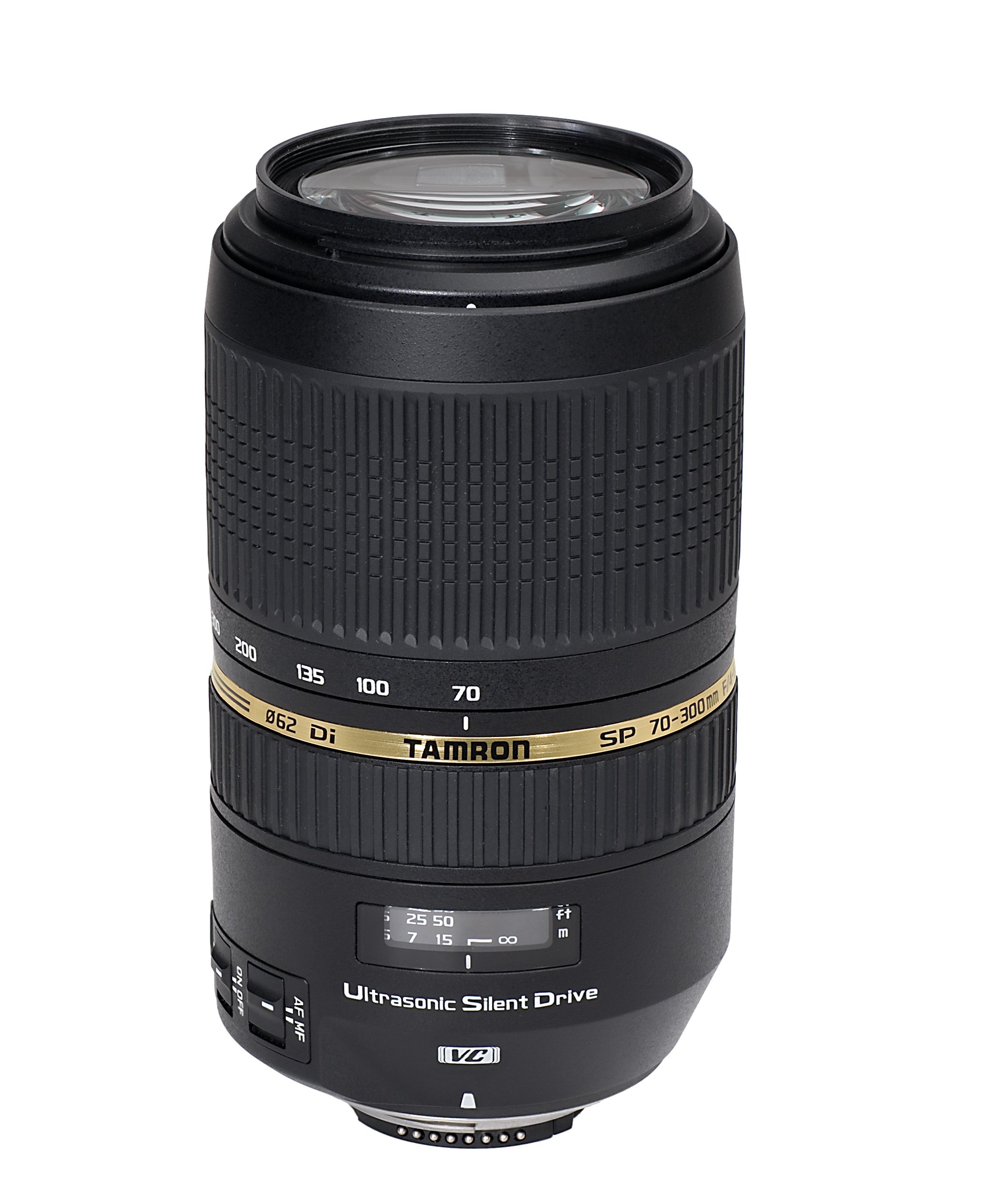 Lente zoom telefoto TAMRON SP 70-300mm F4-5.6 Di VC USD para Nikon