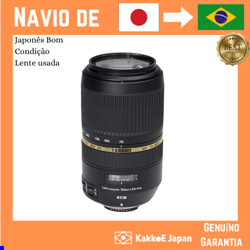 Lente zoom telefoto TAMRON SP 70-300mm F4-5.6 Di VC USD para Nikon