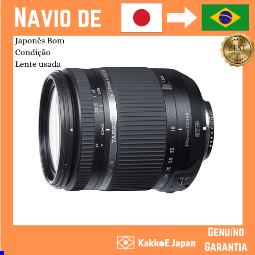 Lente Zoom de alta ampliação TAMRON 18-270mm F3.5-6.3 DiII VC PZD
