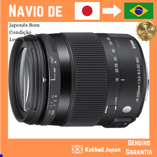 SIGMA 18-200mm F3.5-6.3 DC MACRO OS HSM | Contemporâneo C014