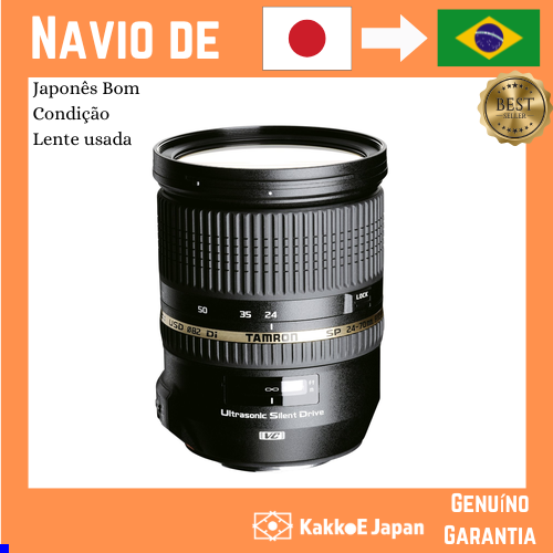 Lente Zoom Padrão de Grande Abertura TAMRON SP 24-70mm F2.8 Di VC