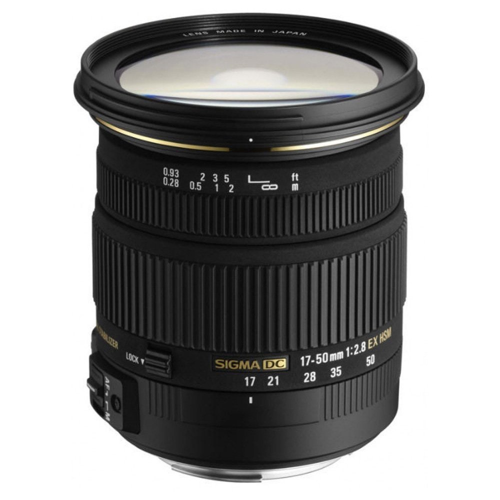 SIGMA Lente Zoom Padrão 17-50mm F2.8 EX DC HSM para Pentax APS-C