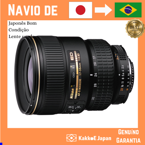 Lente zoom ultra grande angular Nikon Ai AF-S Zoom Nikkor 17-35mm