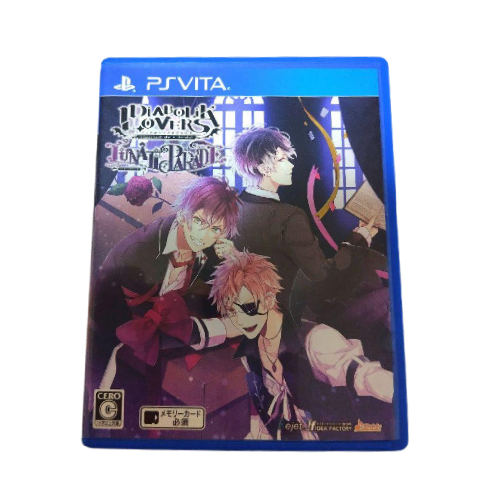Usado DIABOLIK LOVERS LUNATIC PARADE PS Vita Idea Factory Sony