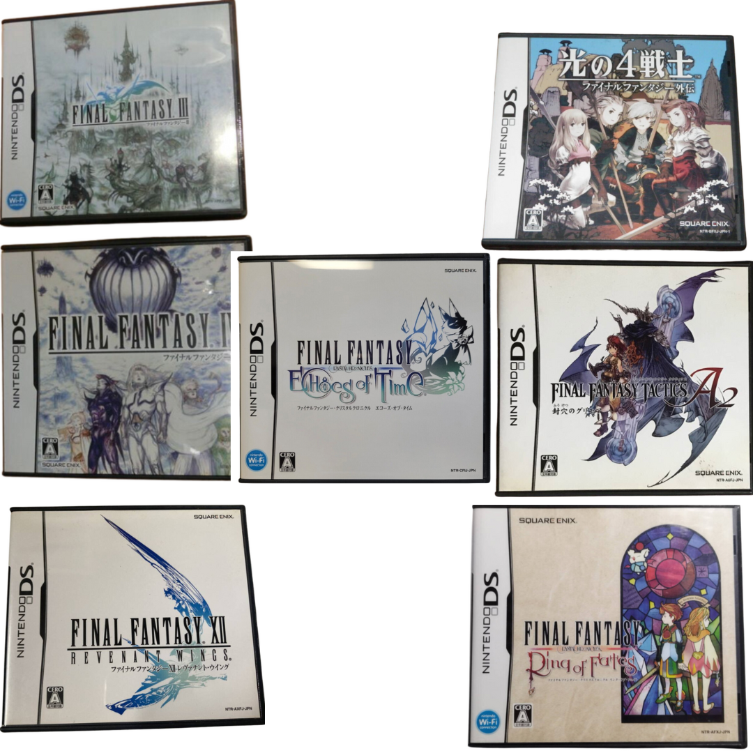 Final Fantasy Iii 3 Nintendo Ds Lacrado em Promoção na Shopee