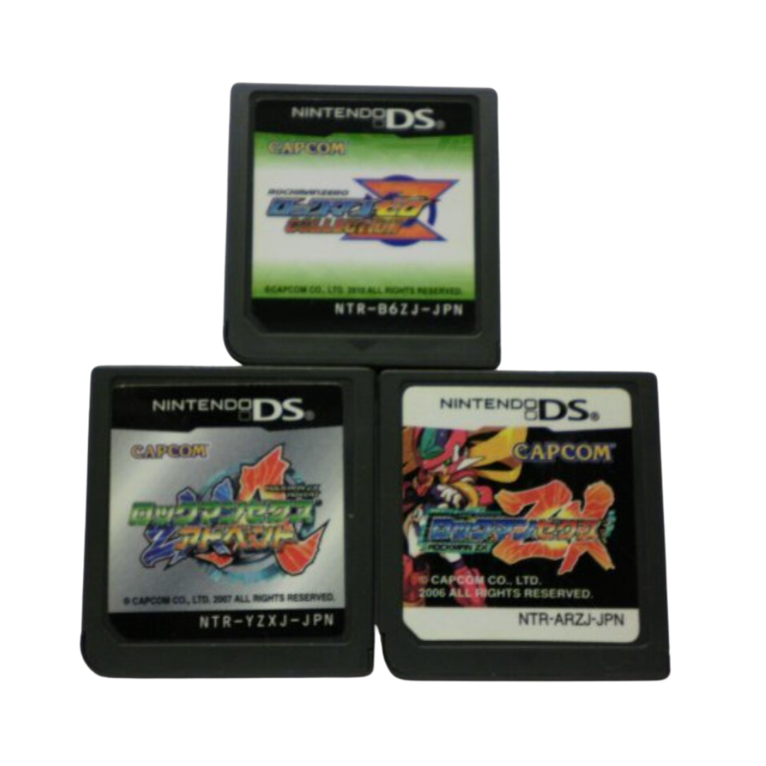 Usado Nintendo DS NDS Mega man ZX Advent Zero Collection Jogo