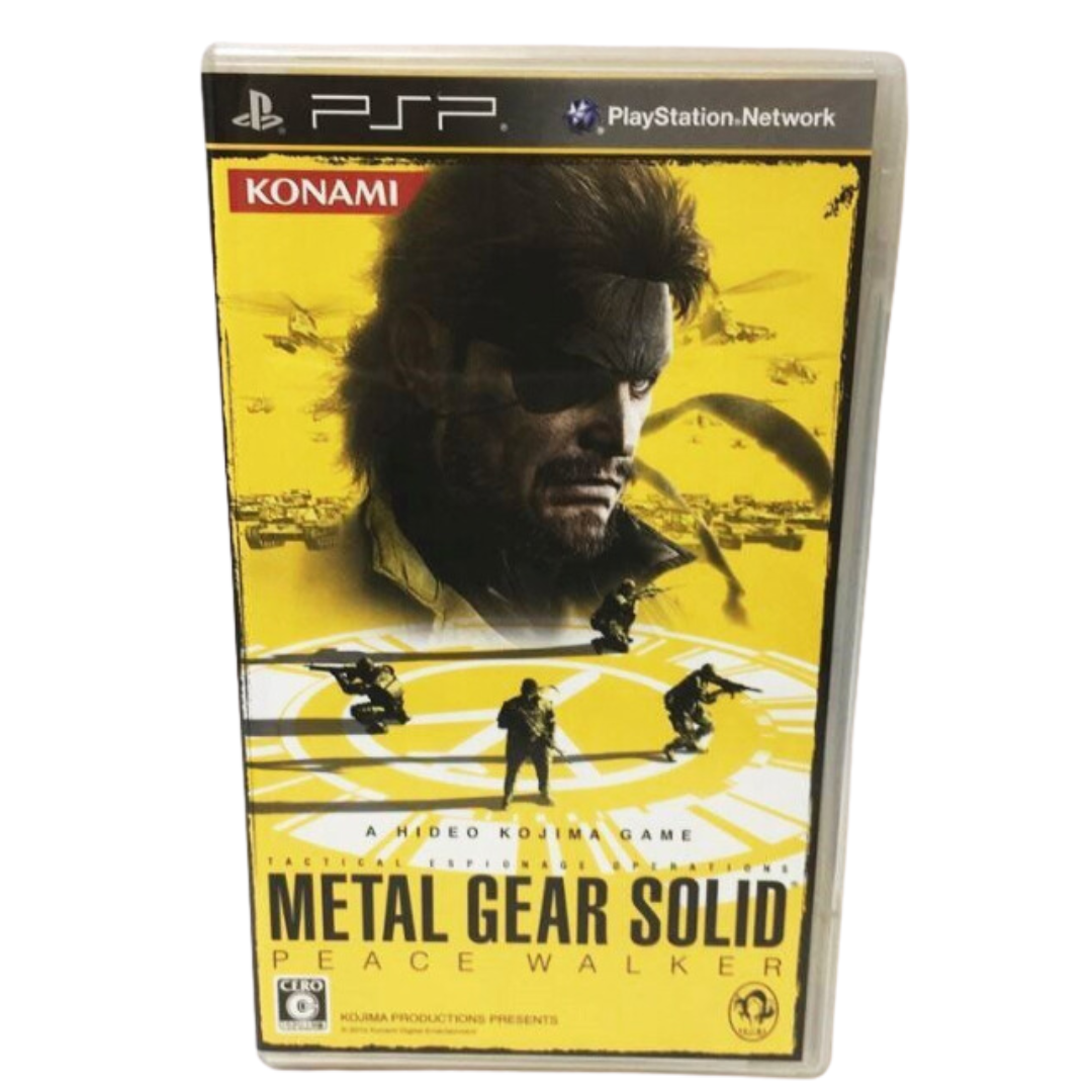 Usado] Sony PSP Metal Gear Solid Peace Walker PlayStation Japão