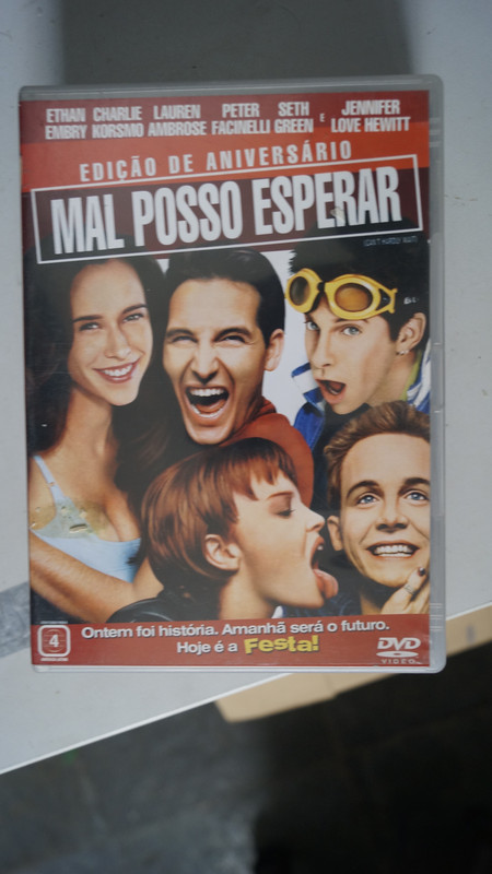 DVD Filme Original - Mal Posso Esperar 1998 | Shopee Brasil
