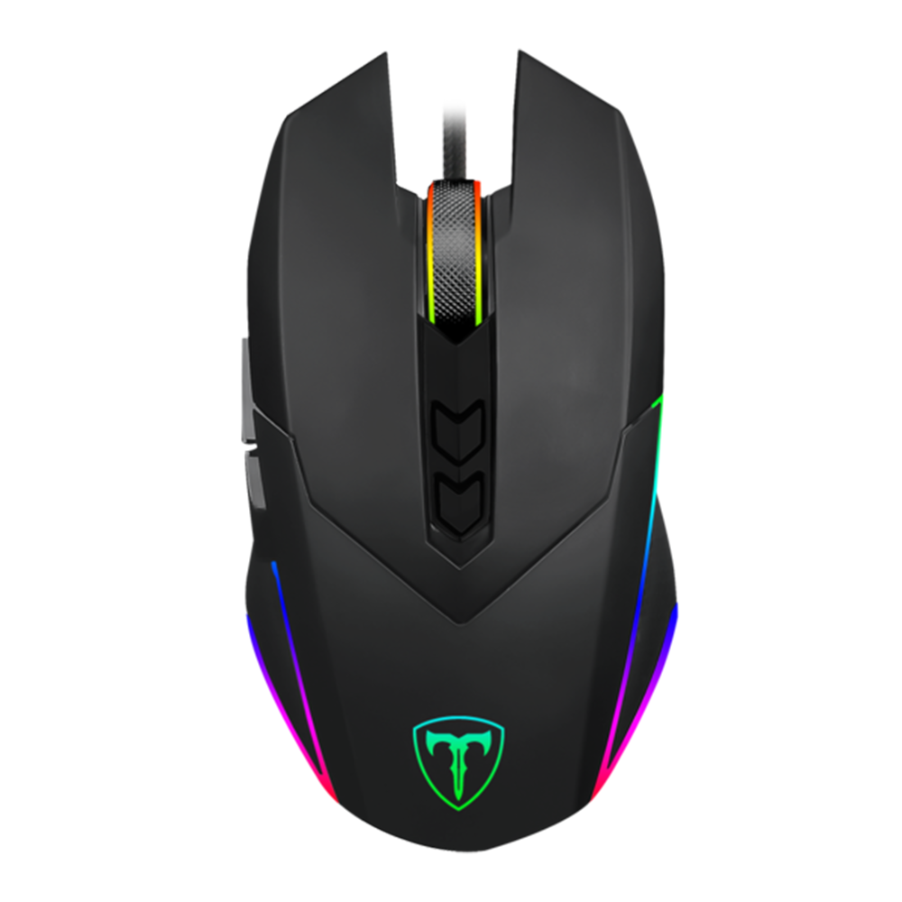 Mouse Gamer T-Dagger Lieutenant Preto RGB T-TGM301