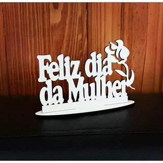 Kit Lembrancinha Dia da Mulher em MDF em Oferta na Shopee