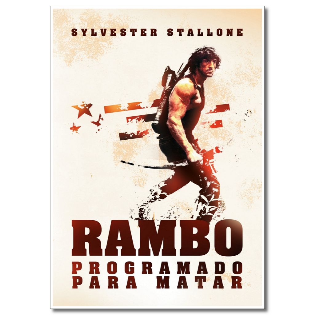 Poster Filme - Rambo - Programado Para Matar (1982)- (Cartaz TV ...
