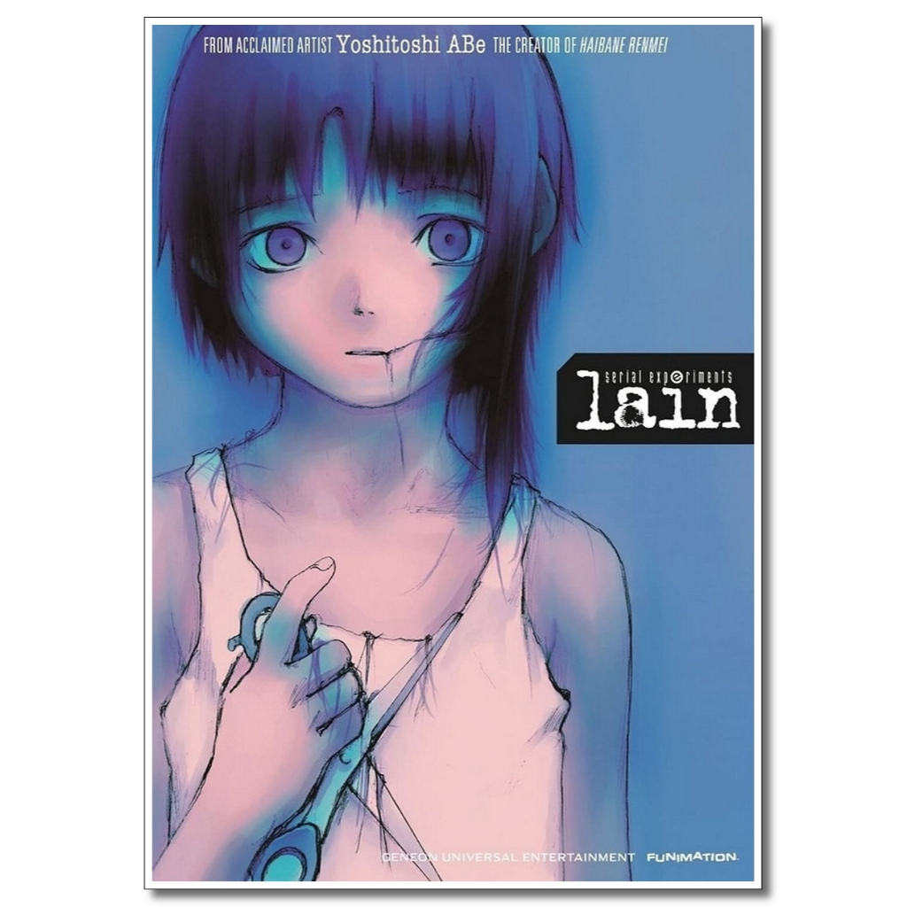 Poster Anime - Serial Experiments Lain - (Cartaz TV Streaming
