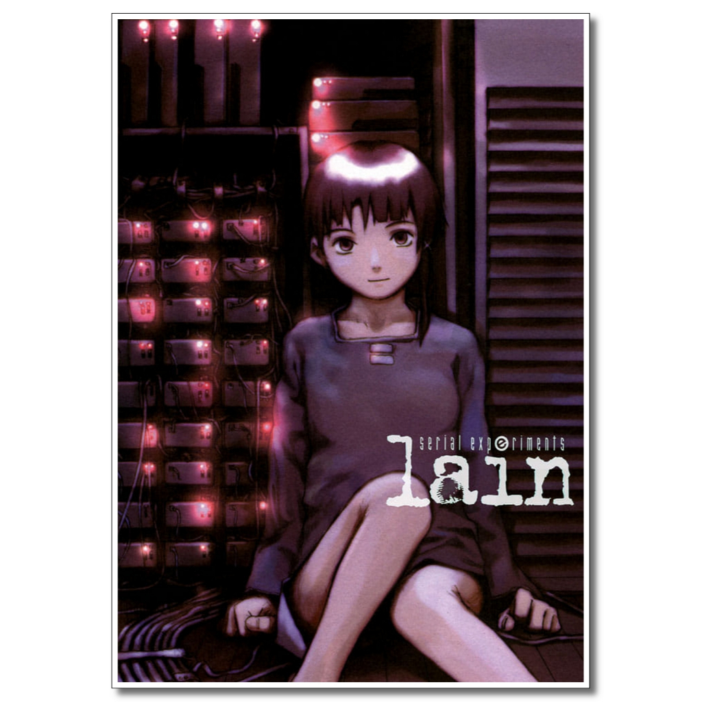 Poster Anime - Serial Experiments Lain - (Cartaz TV Streaming
