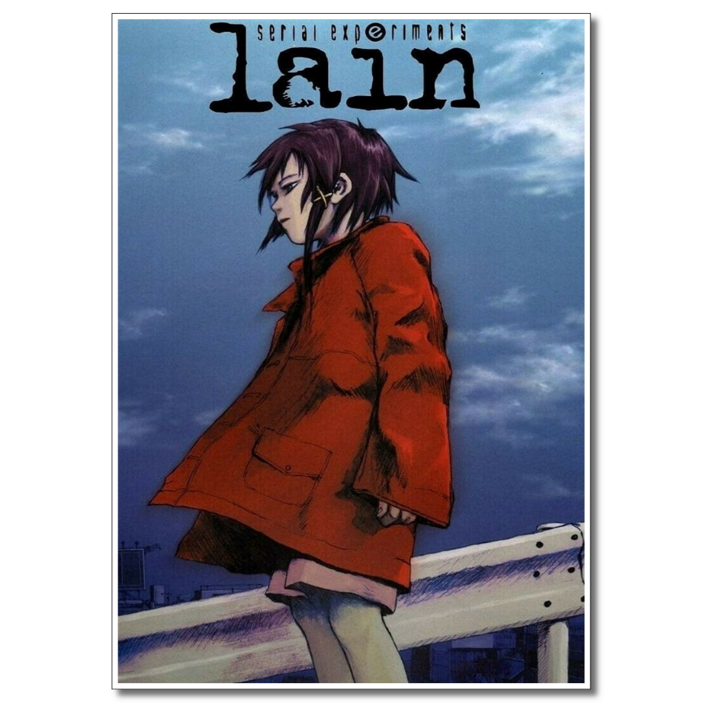 Poster Anime - Serial Experiments Lain - (Cartaz TV Streaming