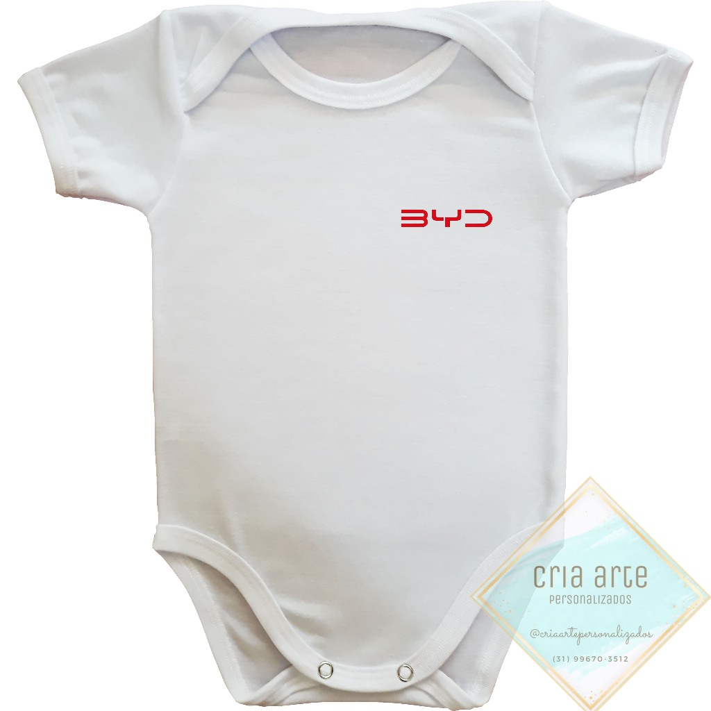 Body infantil personalizado BYD