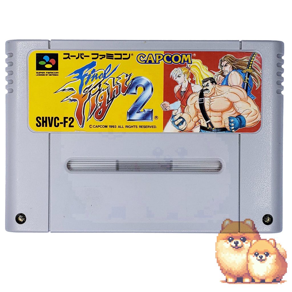 Final fight 2 super famicom capcom reg card - Jeux vidéo
