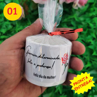 3 Lembrancinhas perfumadas para o Dia da Mulher com velas aromáticas especiais. em Oferta na Shopee