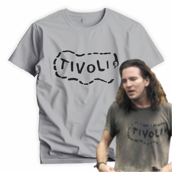 Camiseta Unissex Poliéster Pearl Jam Eddie Vedder Tivoli B1187