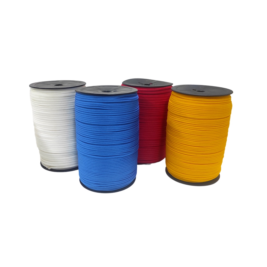 Cordão Rabo de rato 4mm c/100 mt - Fio Nautico | Shopee Brasil