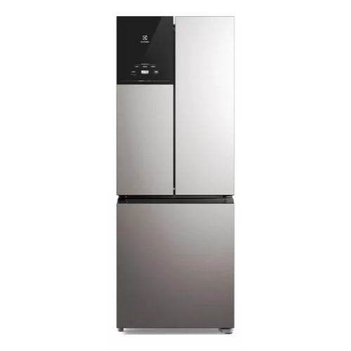 Geladeira Electrolux Frost Free Inverter 480L Efficient AutoSense 3 Portas Inox Look IM7S 110v/220v