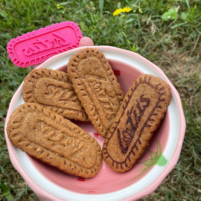 Cortador e Marcador tipo Lotus Confeitaria Pasta Biscoito