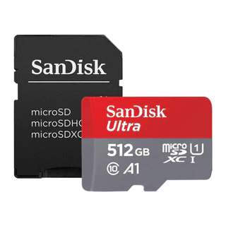 Cartão Memória Micro Sd Sandisk 512gb MicroSd Ultra 150Mbs