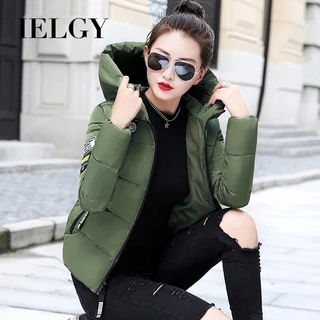 IELGY Jaquetas Curta de Algodão com Capuz Feminina Fashion / Casacos Quente para Inverno em Tamanhos Grandes em Promoção na Shopee IELGY Jaquetas Curta de Algodão com Capuz Feminina Fashion / Casacos Quente para Inverno em Tamanhos Grandes