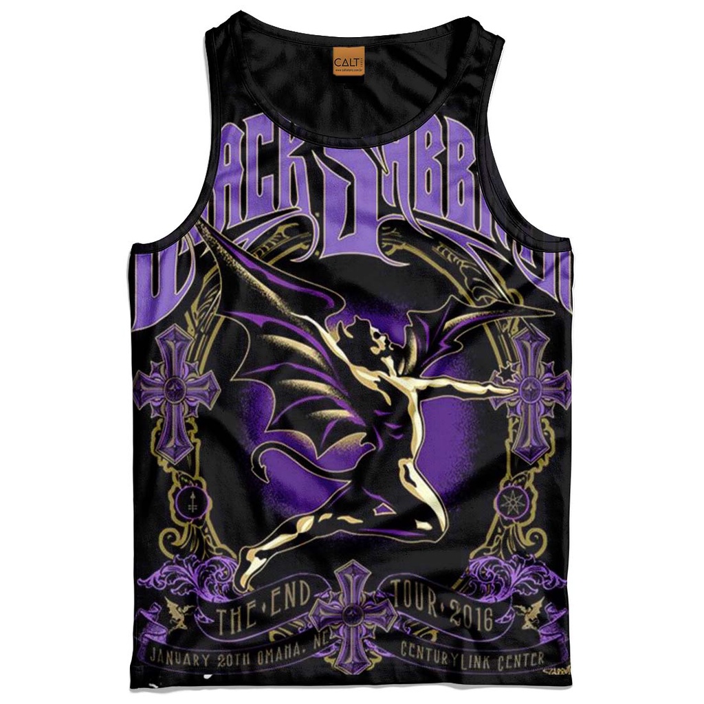Regata banda rock Black Sabbath Ozzy