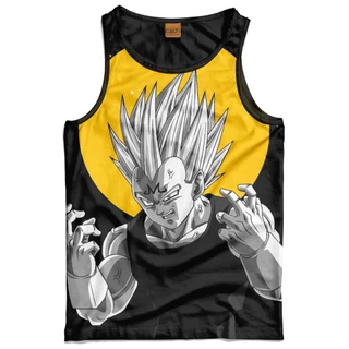 regata majin vegeta estampada anime dragon ball Z DBZ super