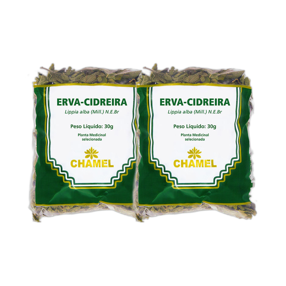 Kit 2x Chá Pacote Erva Cidreira 30g - CHAMEL | Shopee Brasil