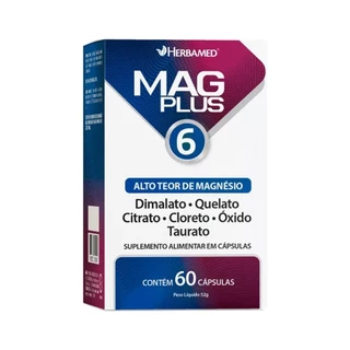 Vitamina Magplus 6 60 cps - HERBAMED