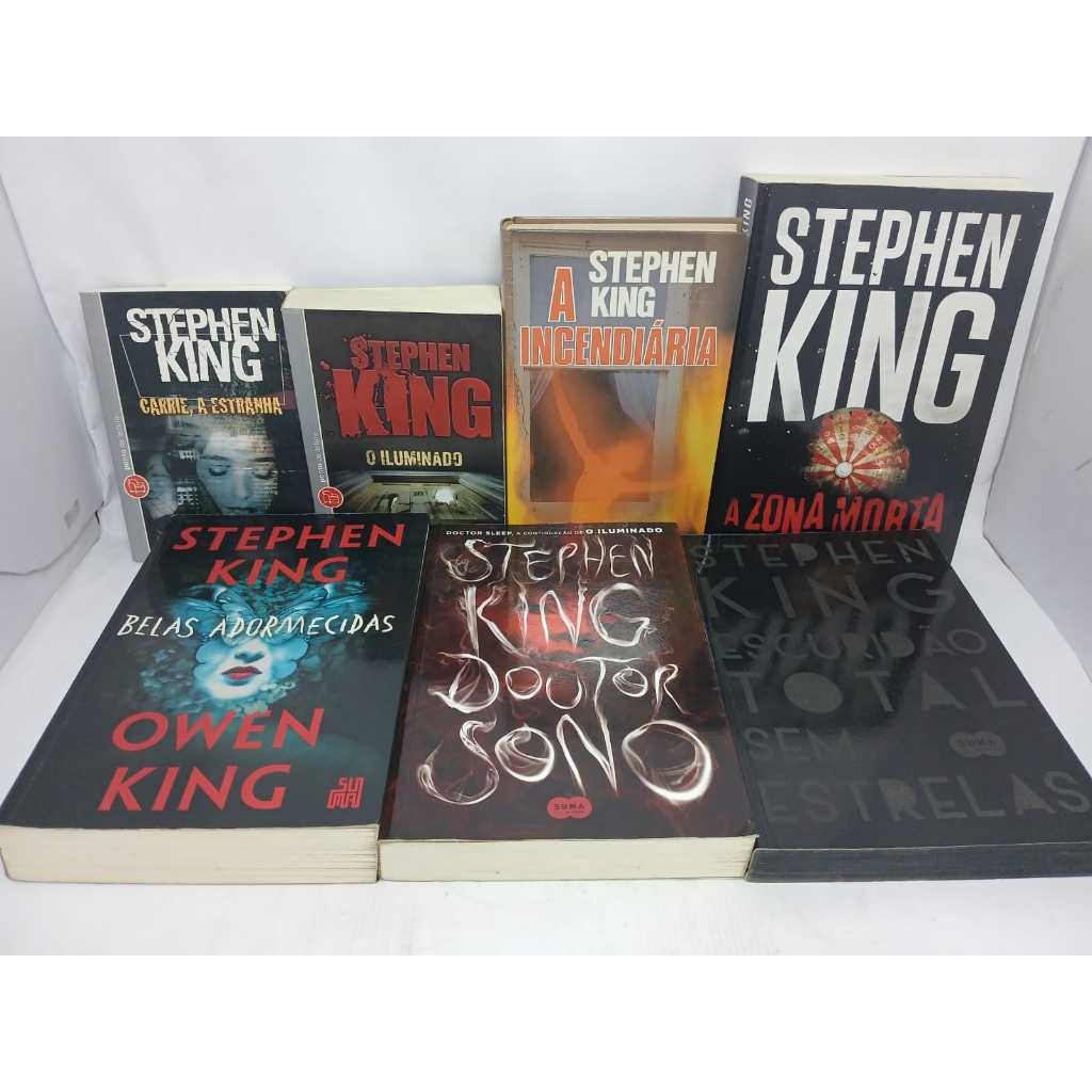 Coleção Stephen King Último Turno Doutor Sono Belas Adormecidas Zona Morta