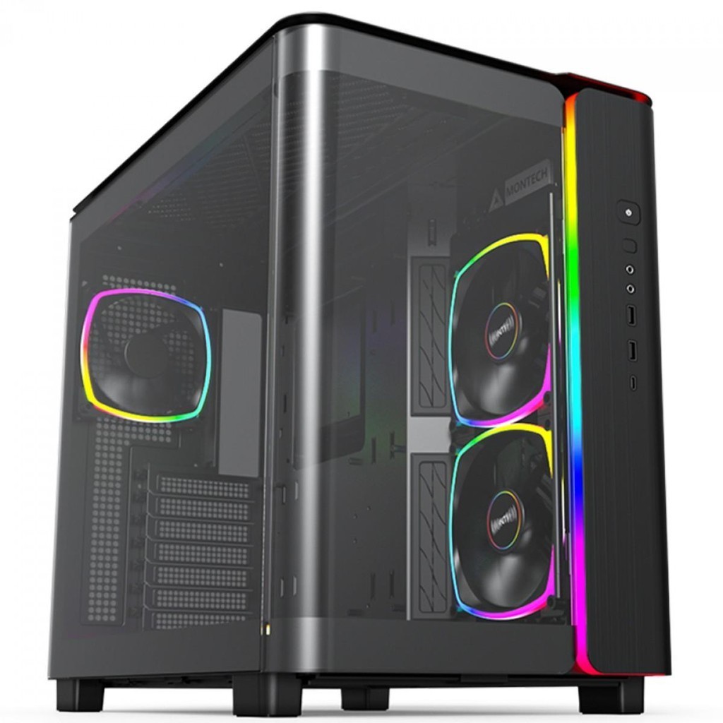 Gabinete Gamer Montech King 95 Pro Mid Tower, ATX Com 6 Fans