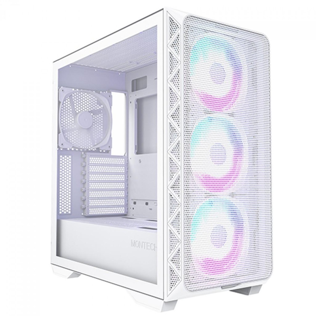 Gabinete Gamer Montech Air 903 Max Mid Tower E-ATX C/ 4 Fans
