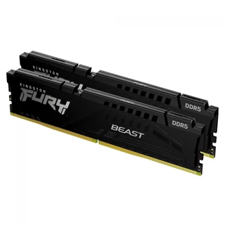 Memória DDR5 Kingston FURY Beast, 16GB (2x8GB), 6000MHz, Black, KF560C30BBEK2-16