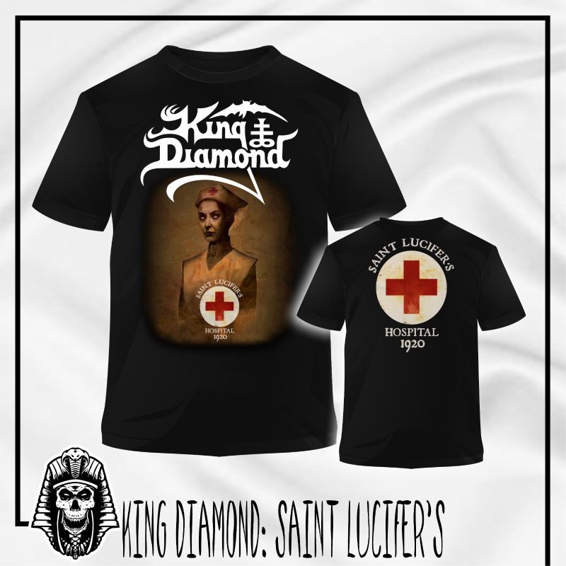CAMISETA KING DIAMOND SAINTS LUCIFER
