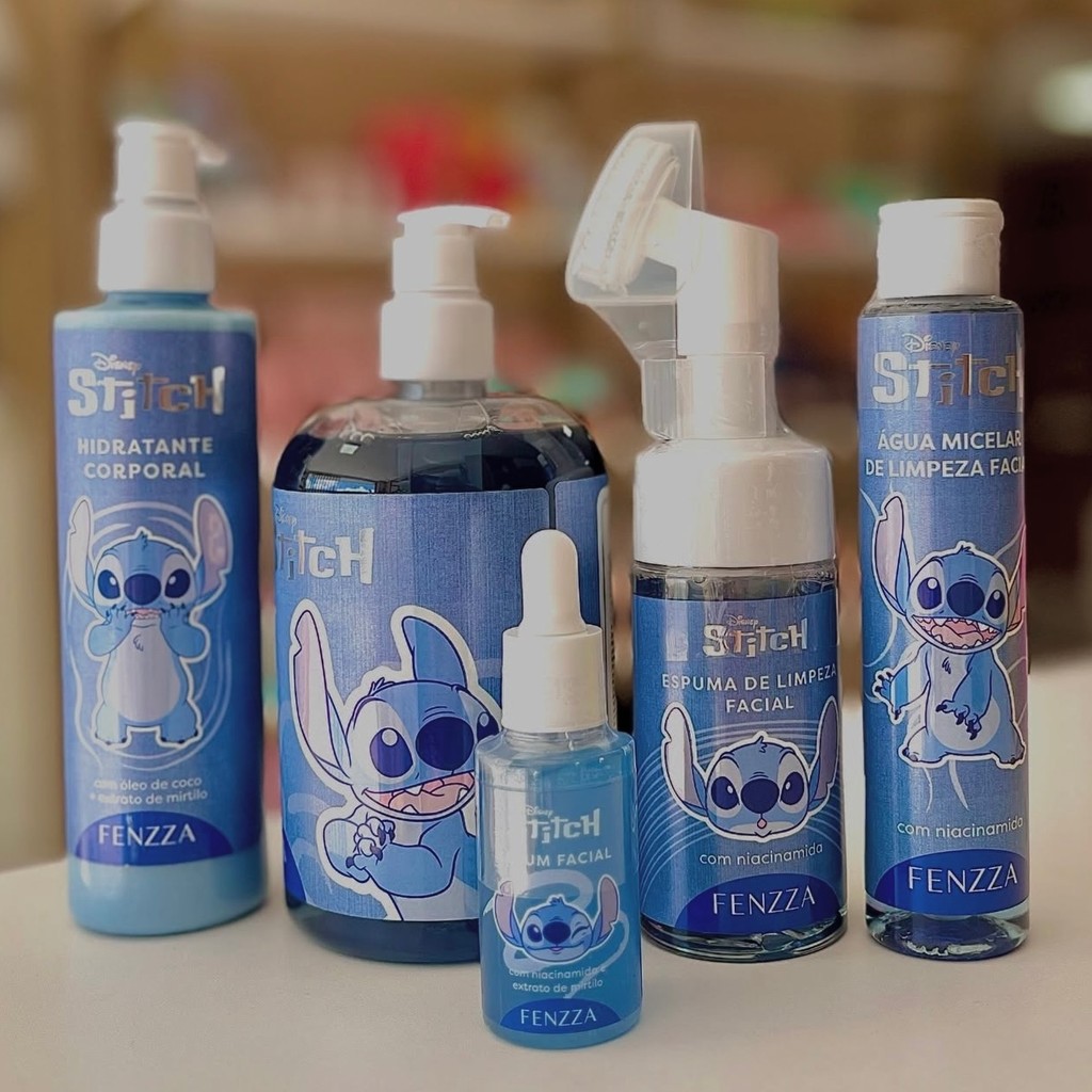 Linha Skincare Stitch - Fenzza (ESCOLHA O SEU) | Shopee Brasil