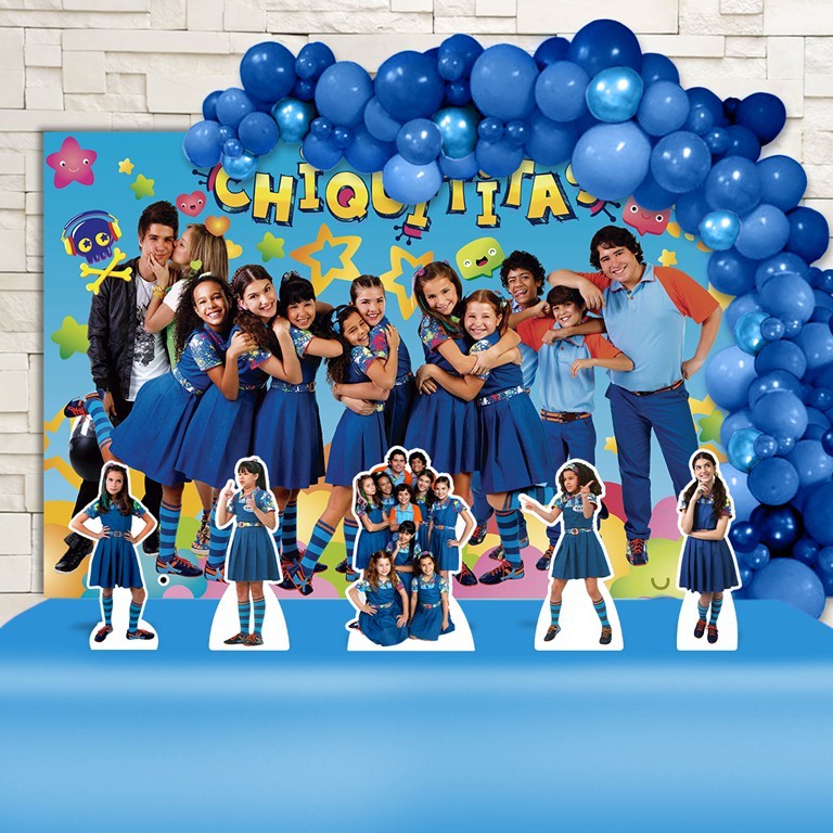 Festa Aniversário Infantil Chiquititas Cenários Kit Ouro | Shopee Brasil