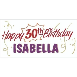 Painel Em Lona Personalizado Friends 30 Anos - 1,00x0,60mts
