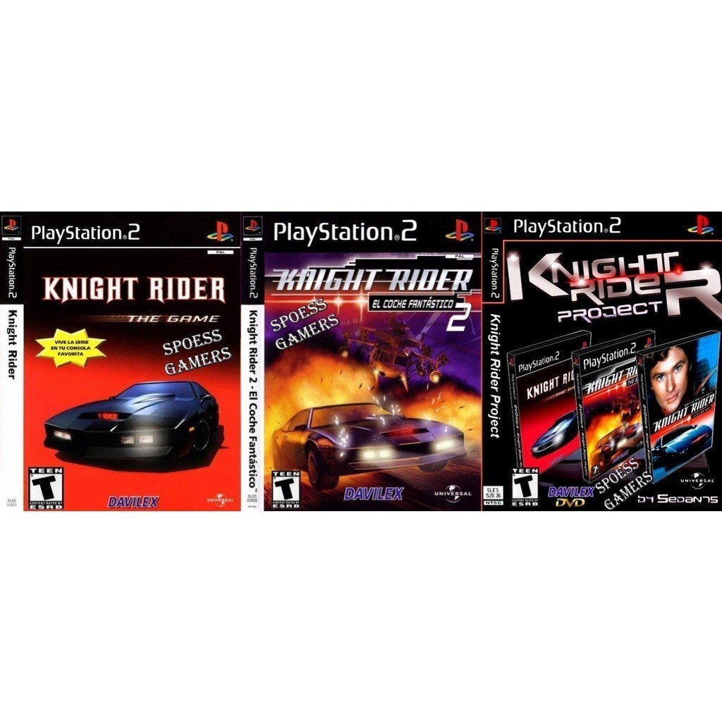 Jogo Knight Rider Super Maquina Coleção (3 Dvds) Patch De lll | Shopee ...