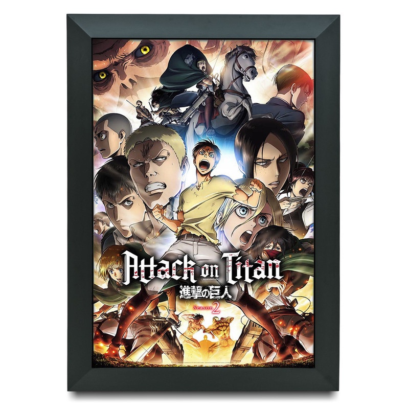 Quadro decorativo Attack on Titan Temporada 3