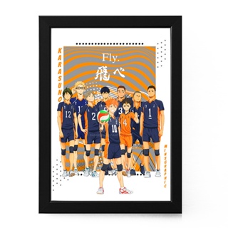 Placa Decorativa Anime Haikyuu Time Karazuno